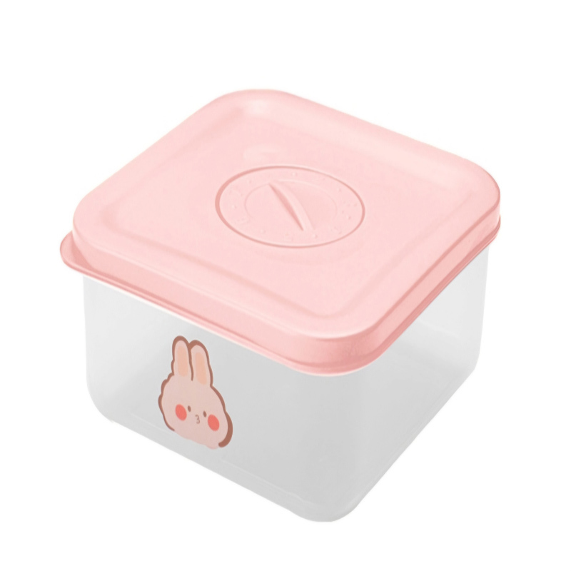Cube Snack Box (Pink)