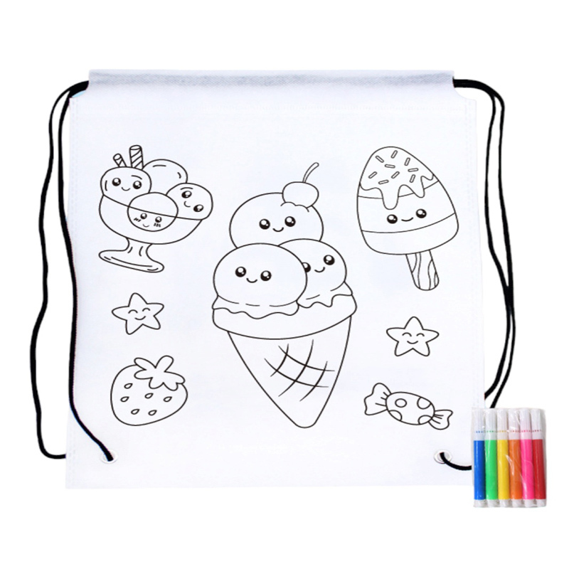 Colouring Drawstring Bag 3