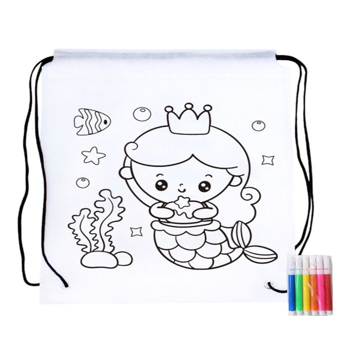 Colouring Drawstring Bag 1