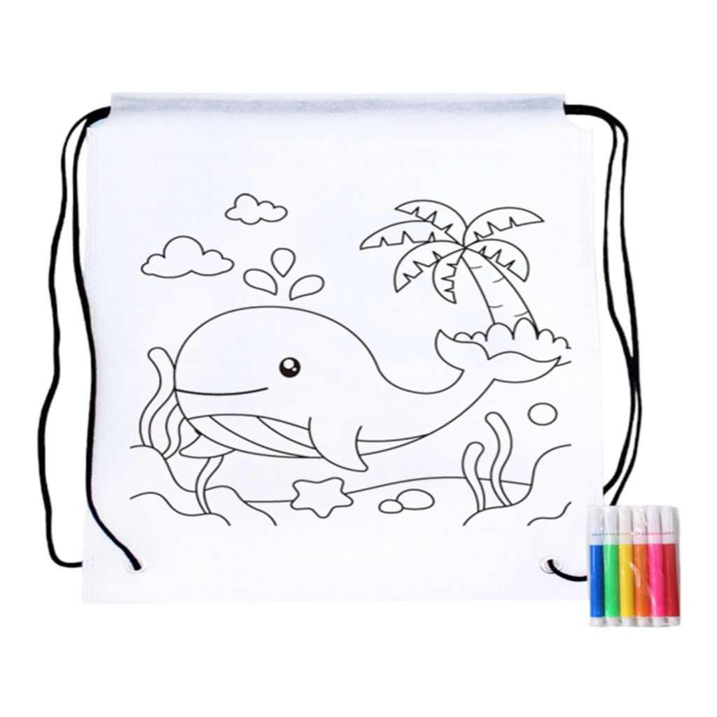 Colouring Drawstring Bag 4