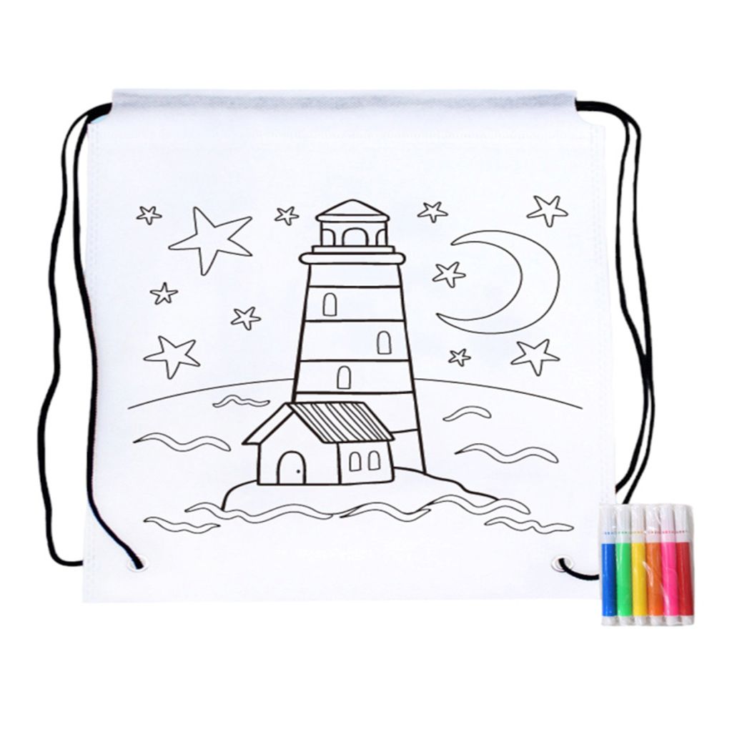 Colouring Drawstring Bag 6