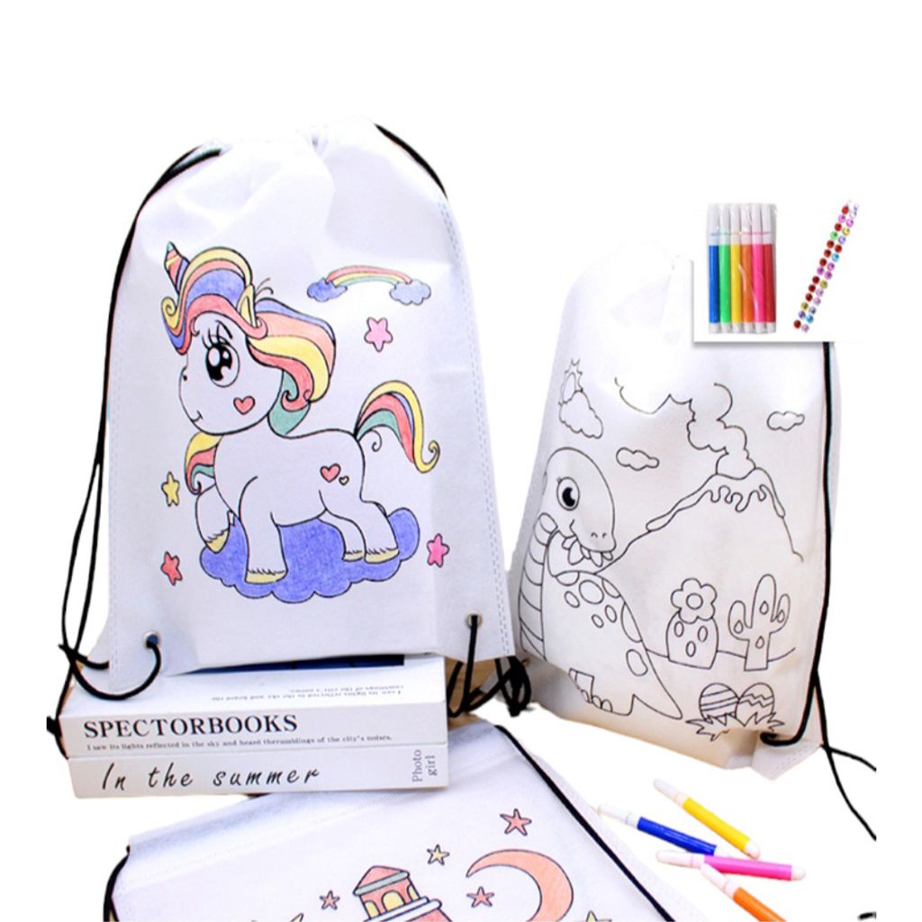 Colouring Drawstring Bag