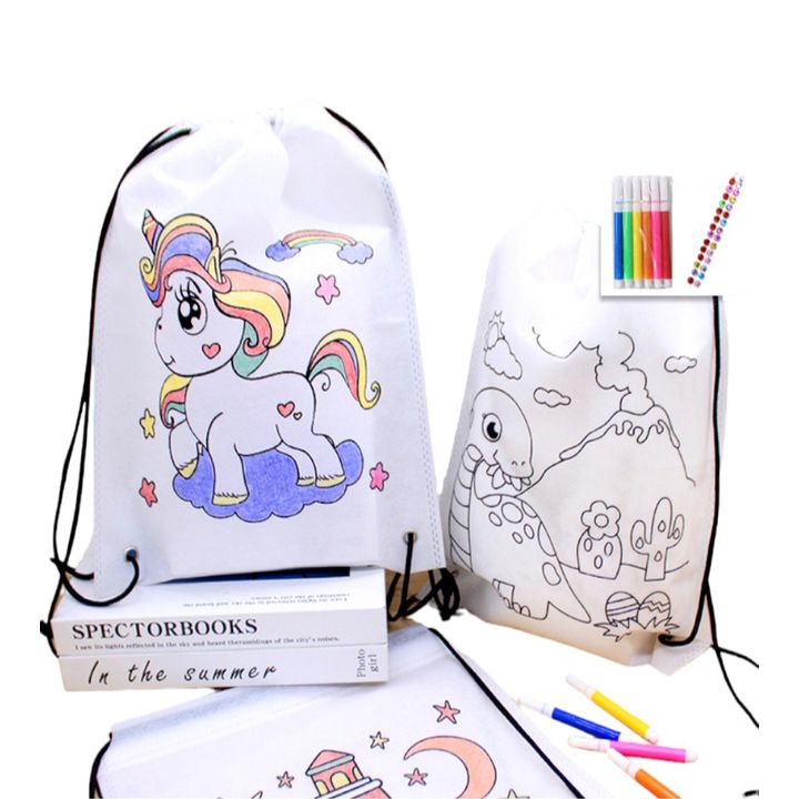 Colouring Drawstring Bag