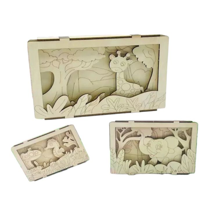 3D Wooden Frame Craft 2