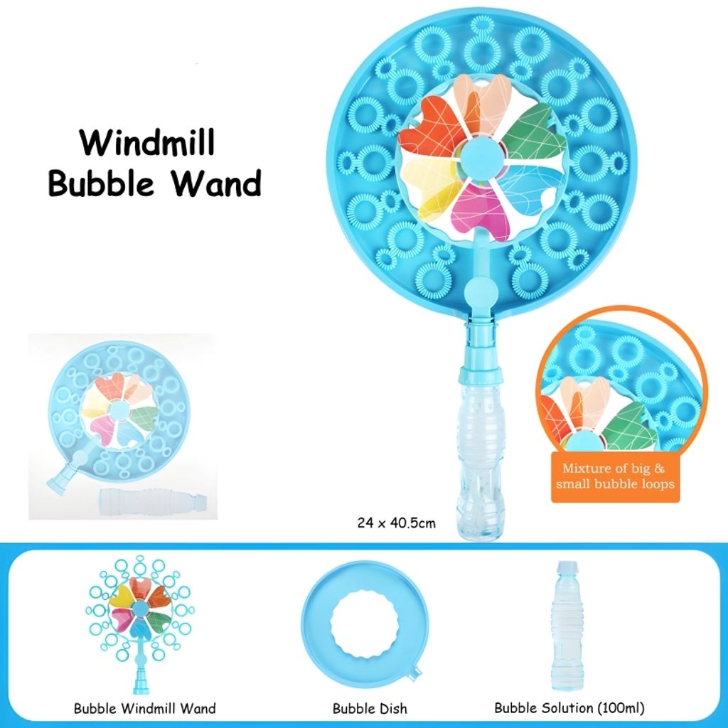 windmill bubble wand 