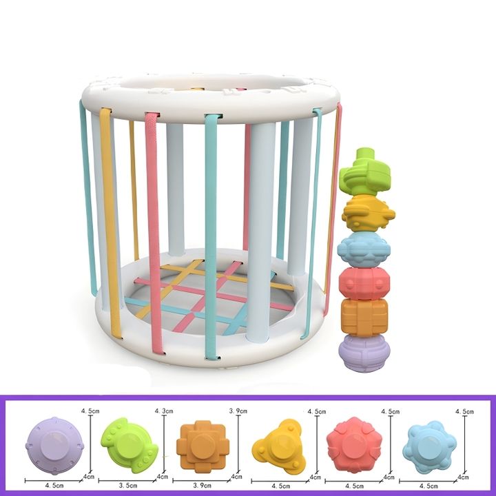 sensory bin - cylinder