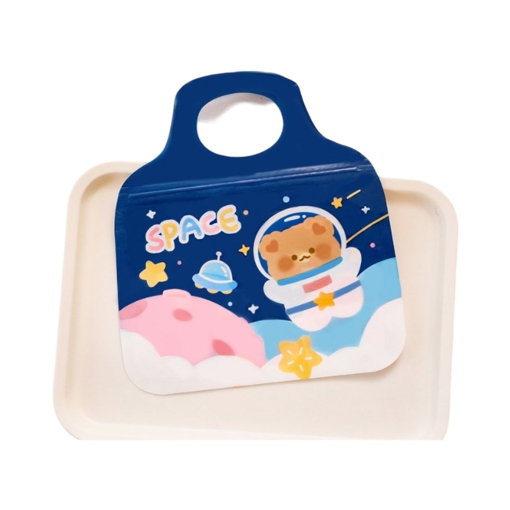 Cute Zip Bag Blue