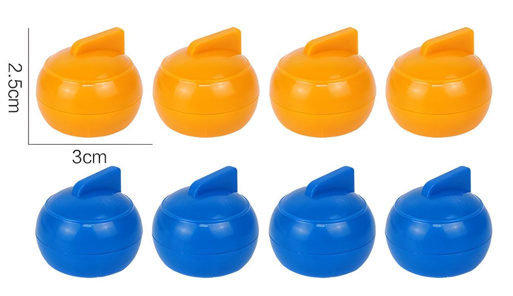 Game-on mat Curling pods