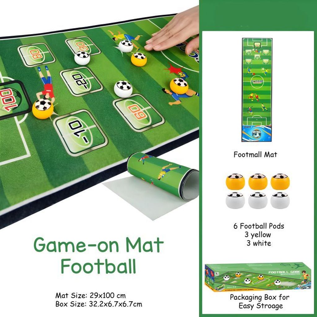 Game-on mat football