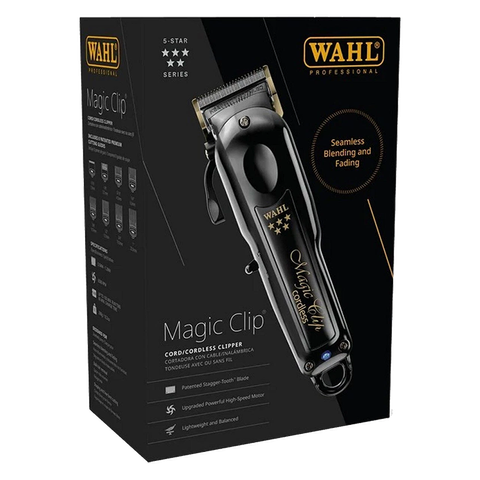 Wahl Magic Clip Cord_Cordless Clipper Black 800