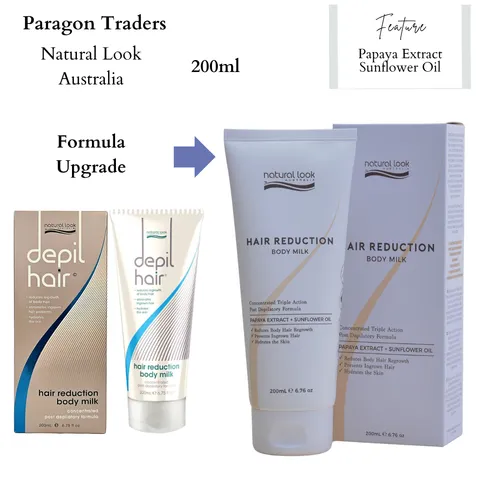 DepilCare Hair Reduction Body Milk Upgrade 200ml