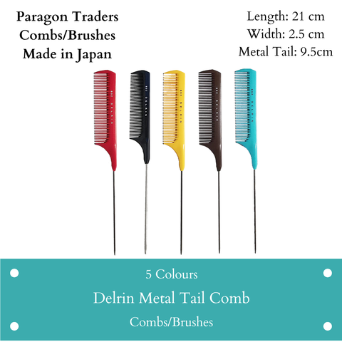 Delrin Metal Tail Comb Gp
