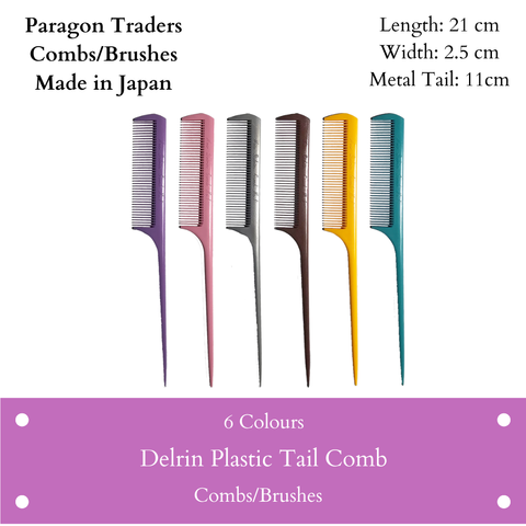 Delrin Plastic Tail Comb Gp