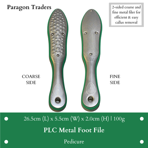 plc metal foot file