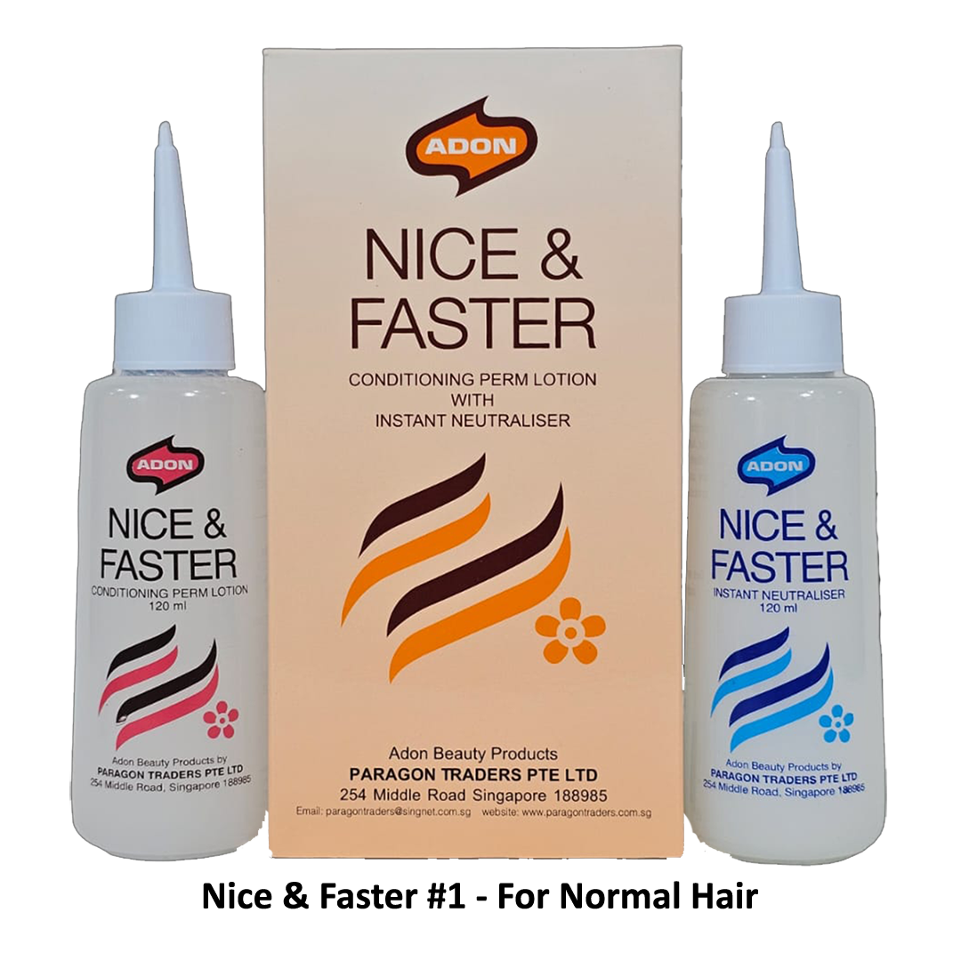 Adon Nice & Faster Conditioning Perm Lotion 120ml Set – Paragon