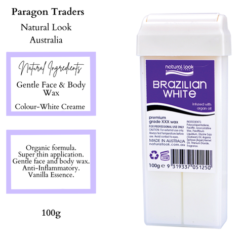 Natural Look Brazilian White Cartridge Wax