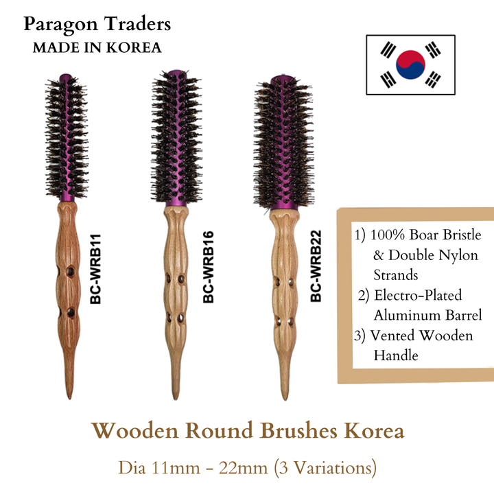 Korea Wooden Round Brushes Korea