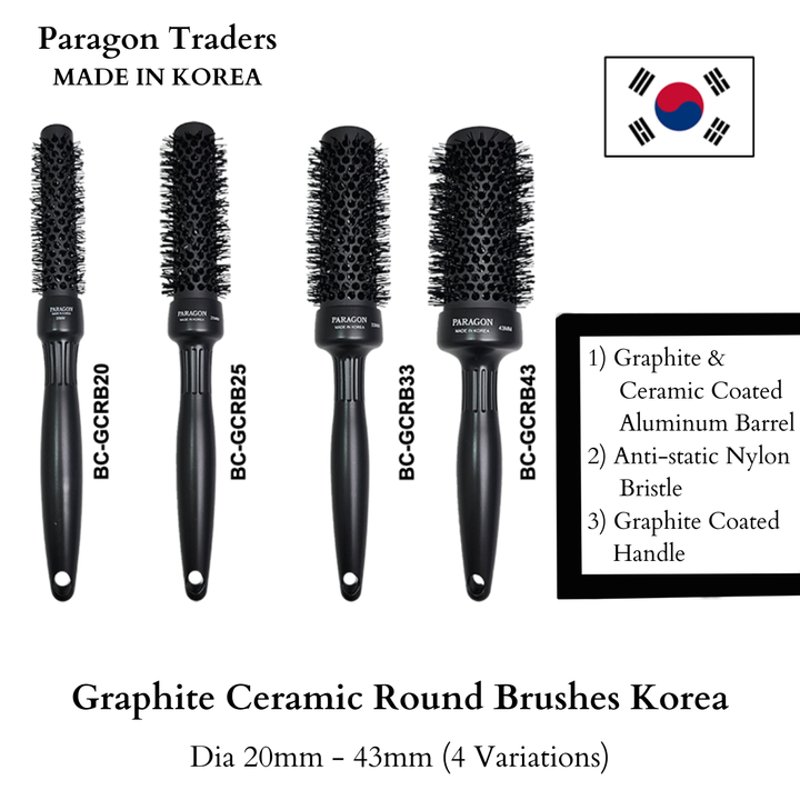 Korea Graphite Ceramic Round Brushes Korea