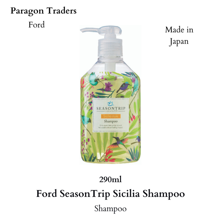 season trip Sicilia shampoo