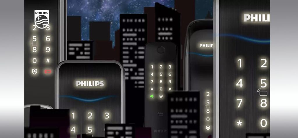 How “variable” can the PIN code of Philips EasyKey be?