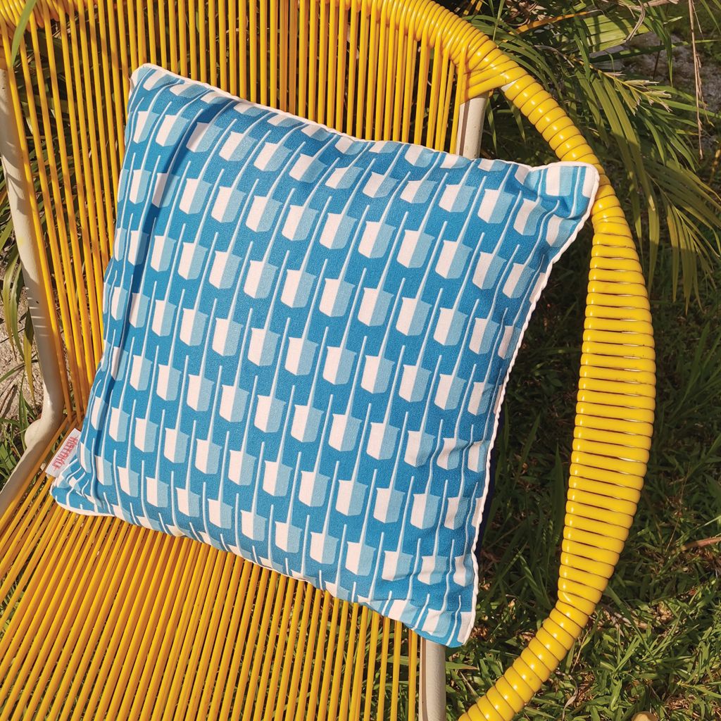 cushion blue