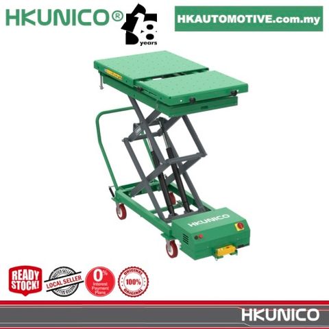 HKUNICO Smart Risen 1.2 Ton EV Battery Pack Lifting Platform for electric vehicle workshop garage service
