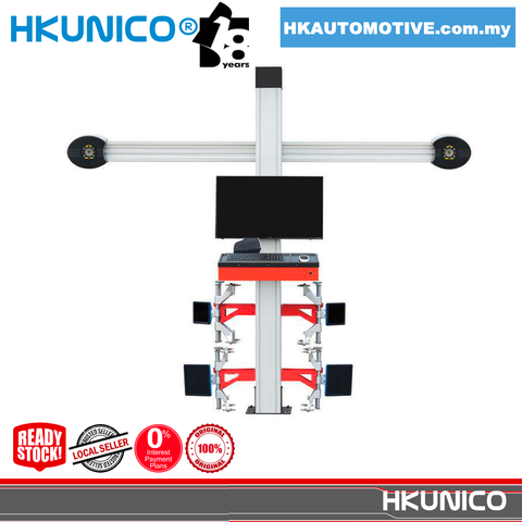 HKUNICO 3D818HDL 3D Car Wheel Alignment Machine with HD Camera Technology