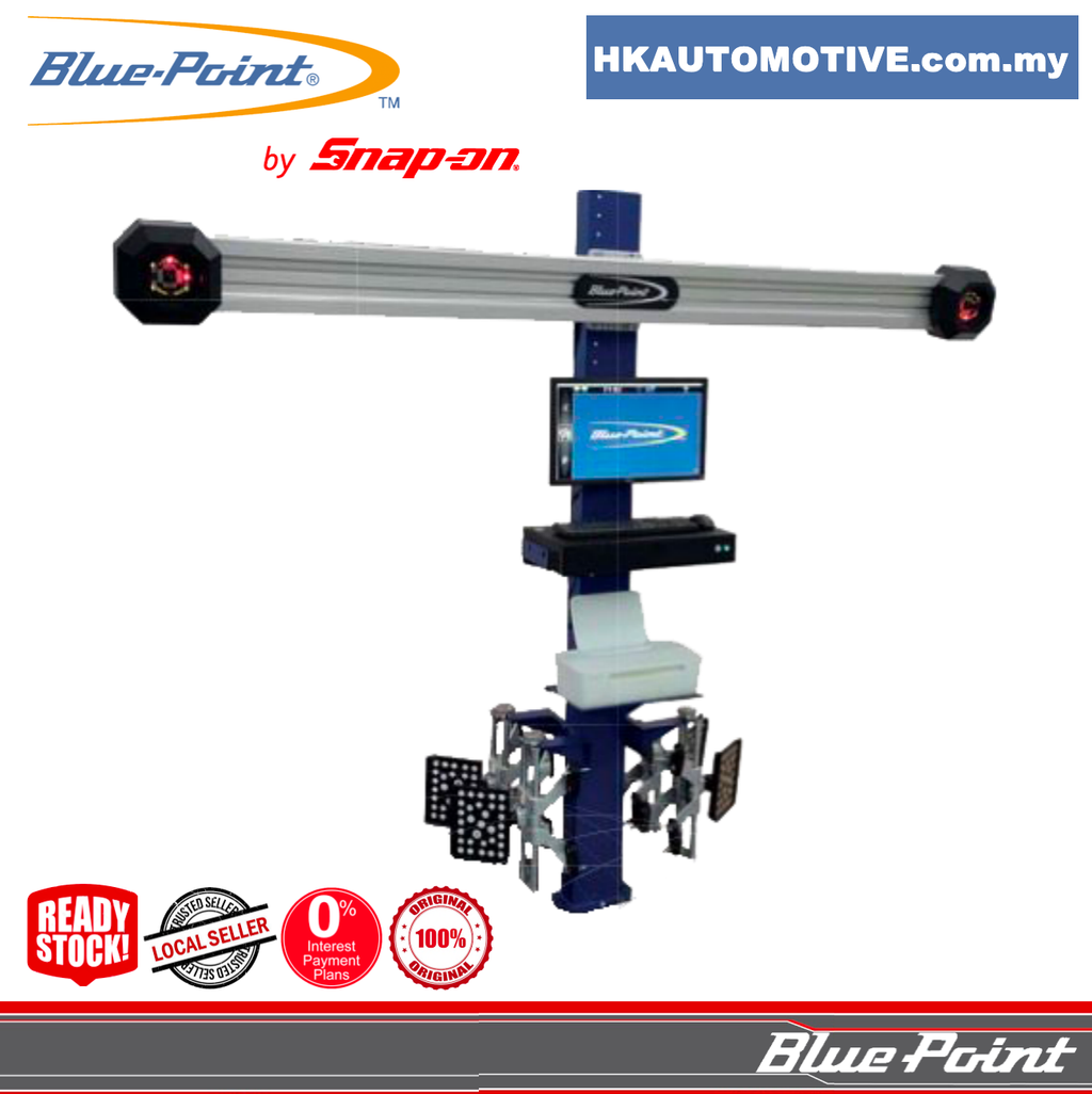 BLUE-POINT BWA200 3D Imaging Wheel Aligner with XD Camera Beam and Post from HK Automotive