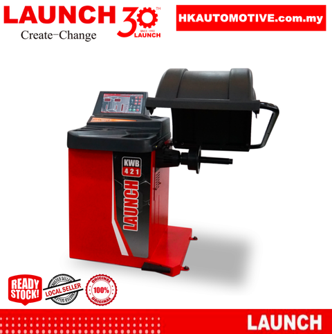 LAUNCH KWB-421 professional wheel balancing machine for automotive workshops