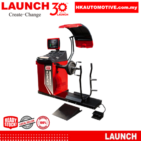 LAUNCH KWB-821 truck and car wheel balancer machine with pneumatic lift