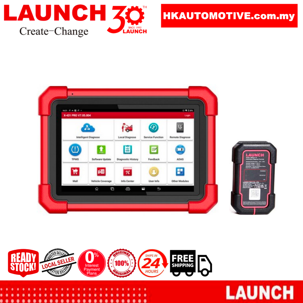 LAUNCH X431 PRO SE professional car diagnostic tool device screen