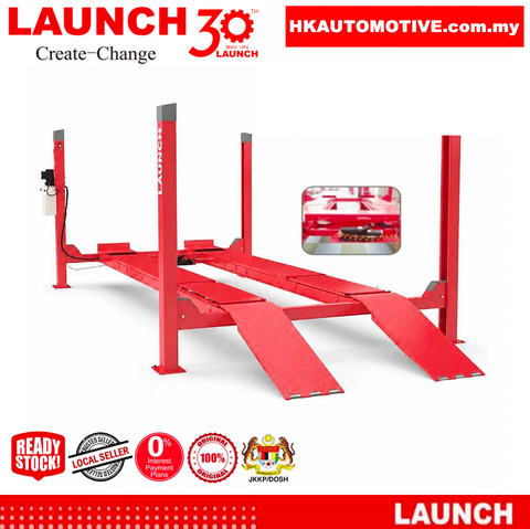 LAUNCH TLT440W 4-Ton 4-Post Wheel Alignment Lift for professional workshop garages