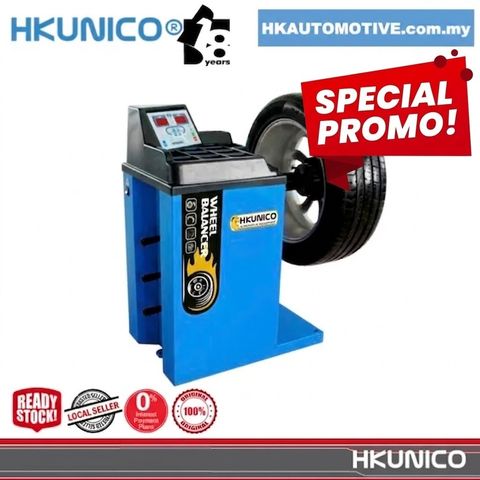 HKUNICO DCB-E01 digital display electronic wheel balancer for cars and SUVs