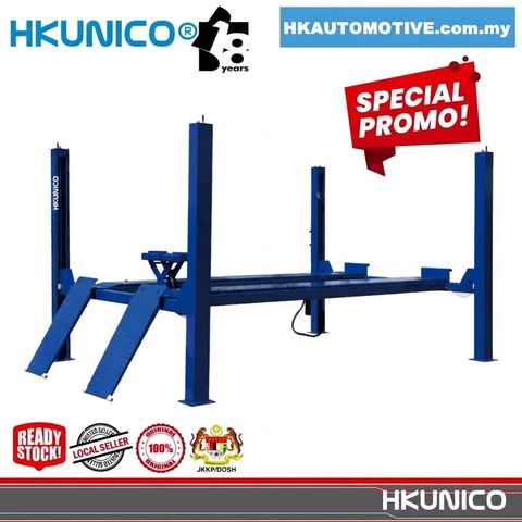 HKUNICO HG-4Z-40B 4 Ton 4-Post Wheel Alignment Lift for workshop
