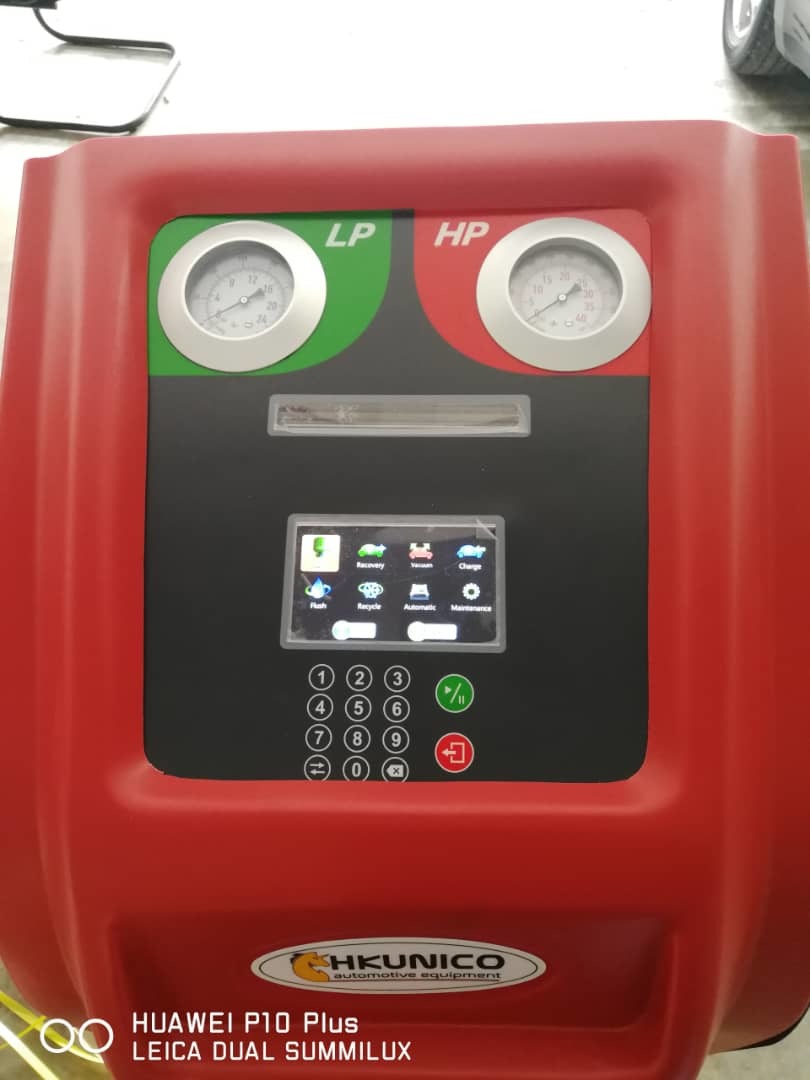 HKUNICO UAC800 Aircond Refrigerant Recycling and Flushing Machine HK