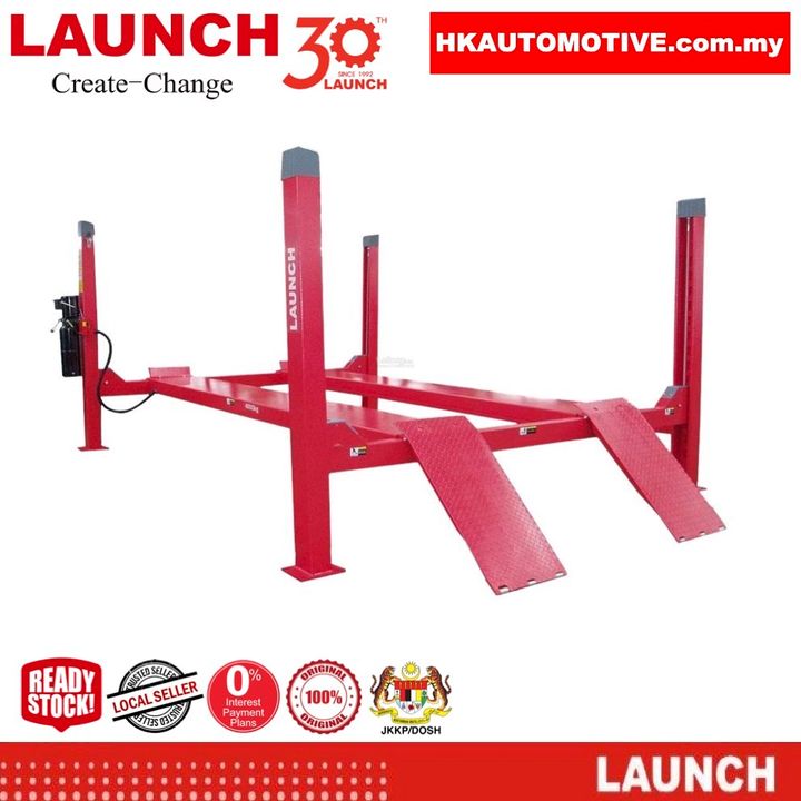 LAUNCH TLT-455 5.5Ton 4-Post Lift Hoist for wheel alignment