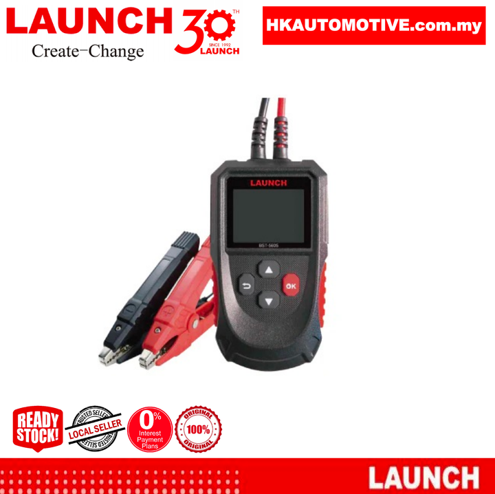 LAUNCH BST-560S portable automotive battery system tester device showcased by HK Automotive