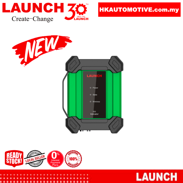LAUNCH EM101N EV Oscilloscope and Multimeter for electric vehicle high-voltage diagnostics