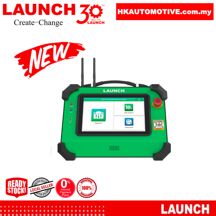 LAUNCH EVB624 24-channel EV battery pack cell wireless equalizer for workshop maintenance.