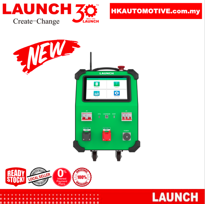LAUNCH EVP711 EV battery pack module charging and discharging equipment for workshop maintenance.
