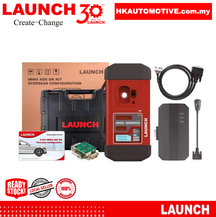 LAUNCH X-431 IMMO Add-On Kit for key programming and immobilizer cloning - HK Automotive