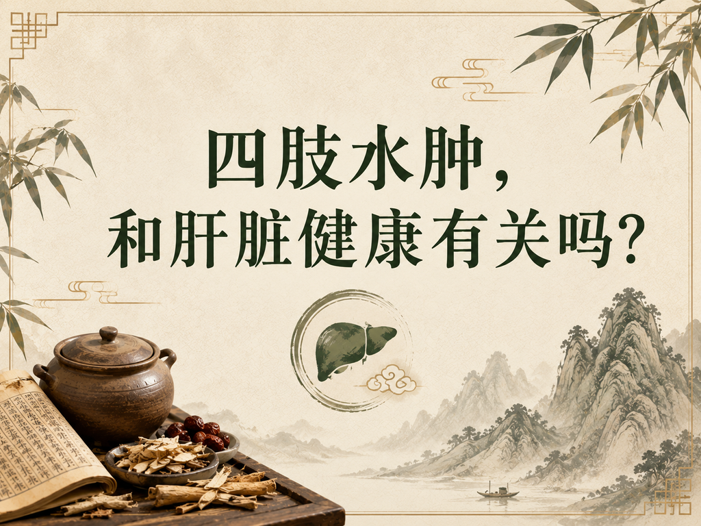 四肢经常水肿？可能是肝脏发出的警讯！