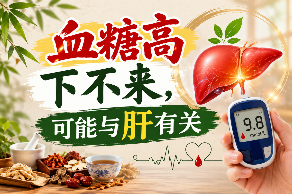 血糖高下不来？陆汶宗医师：问题可能与肝脏有关!