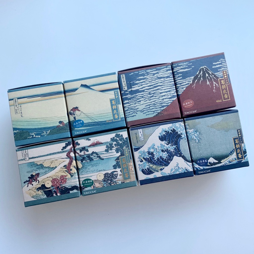 日本TACCIA 浮世繪系列葛飾北斎鋼筆墨水40ML – 墨客
