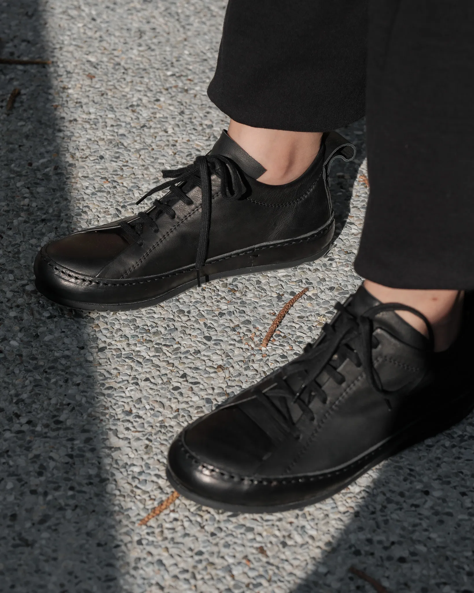 m.a+ by Maurizio Amadei Short Double Fold Sneakers W/Rubber