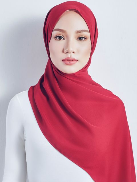 Cherry Red Shawl Front.jpeg