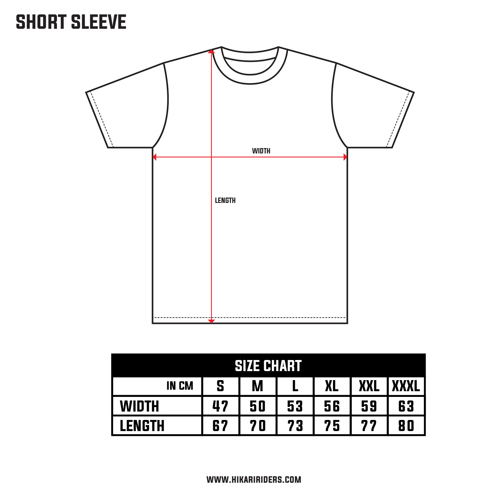 SS Size Chart