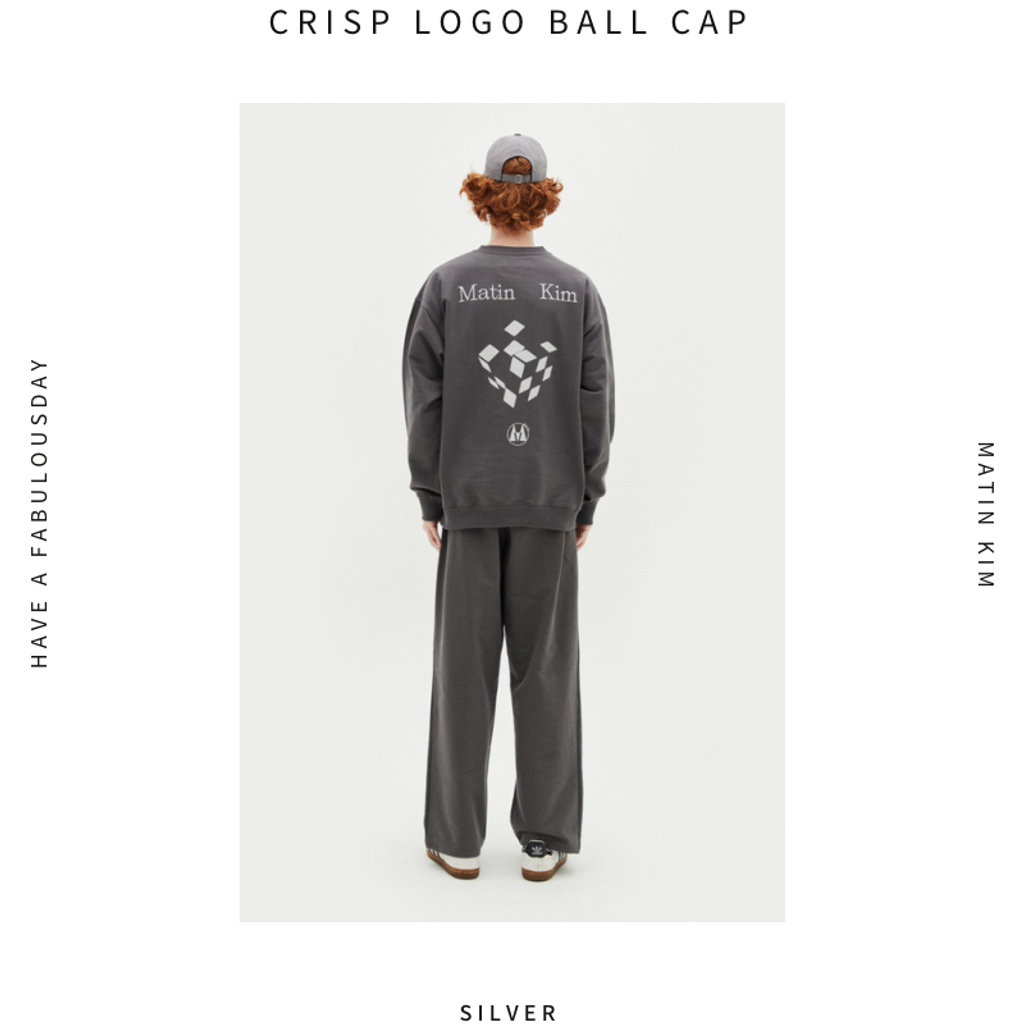 MATIN KIM | CRISP LOGO BALL CAP