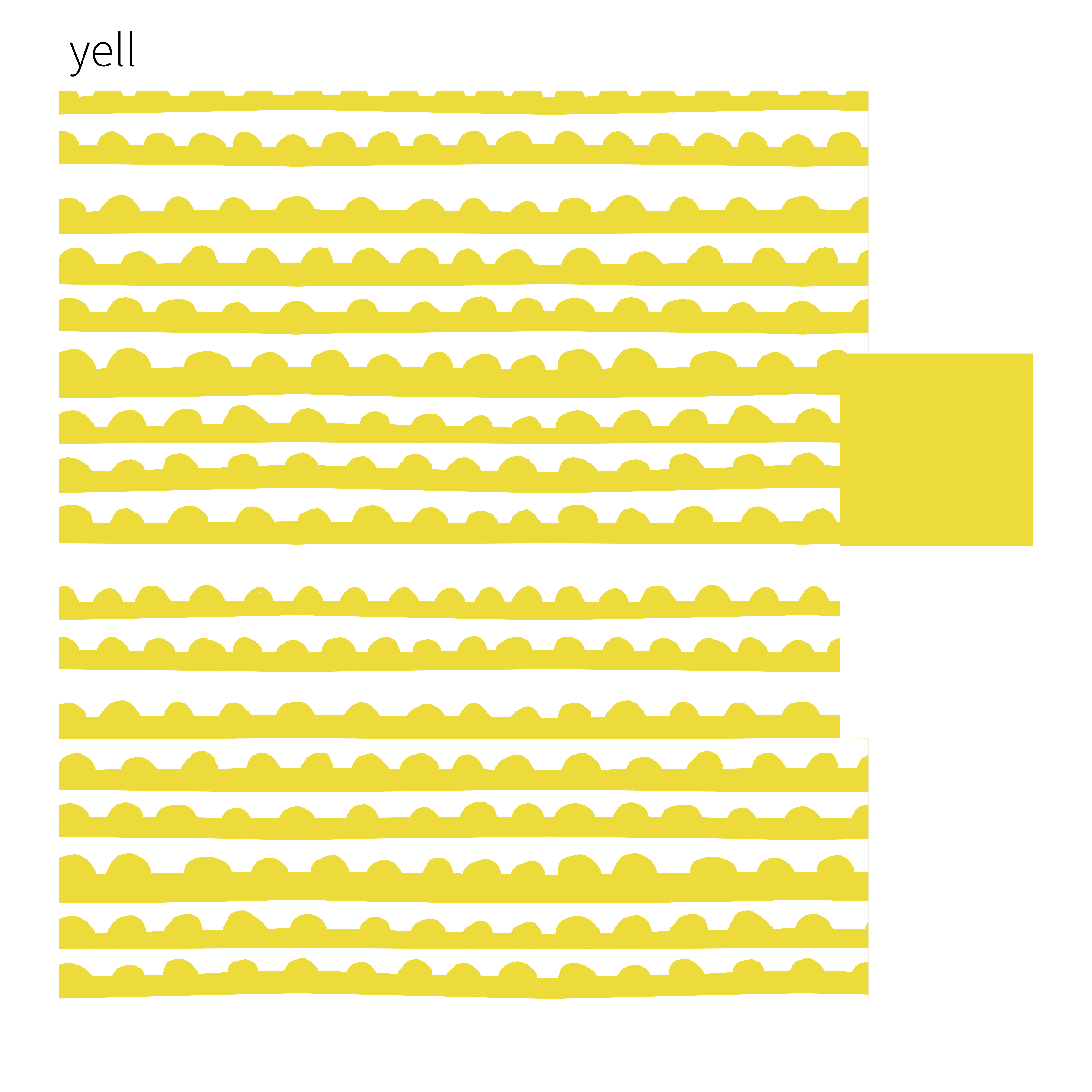 yell