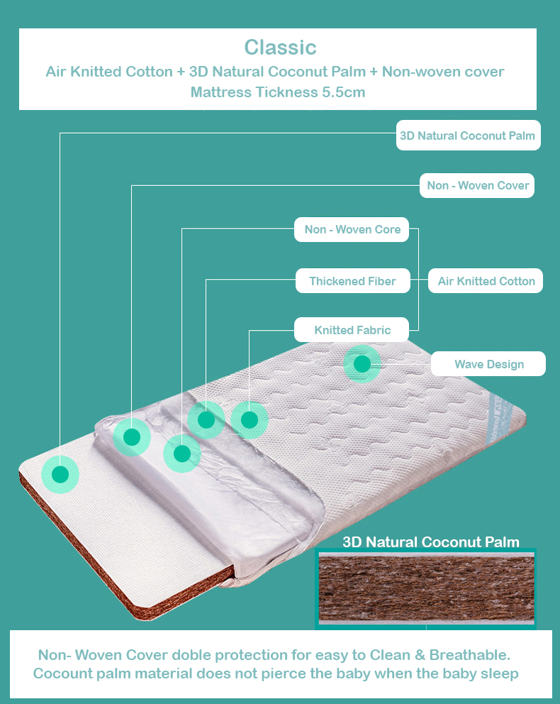 coconut cot mattress